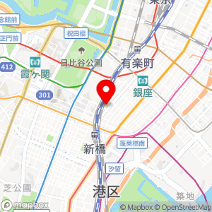 三井のリパーク 銀座8丁目第3の地図
