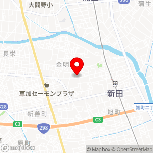 セブン-イレブン 草加金明通り店の地図