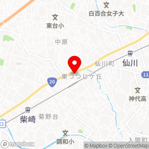 三井のリパーク 東つつじケ丘1丁目の地図