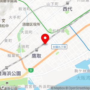 タイムズ 鷹取駅南の地図
