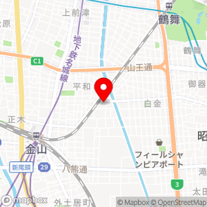 セブン-イレブン 名古屋金山5丁目店の地図