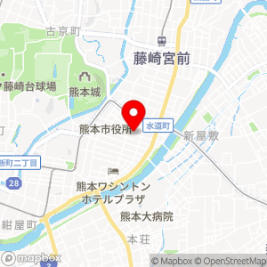 三井のリパーク 熊本安政町第2の地図