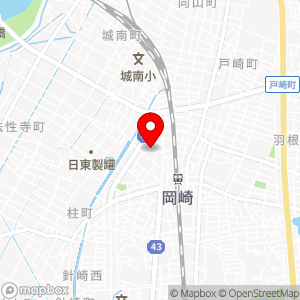 名鉄協商パーキング 岡崎駅西第3の地図