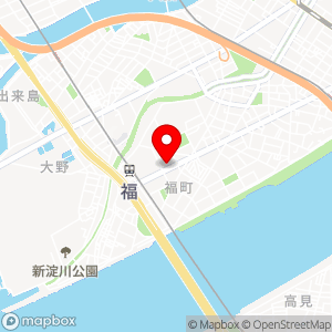 セブン-イレブン 大阪福町3丁目店の地図