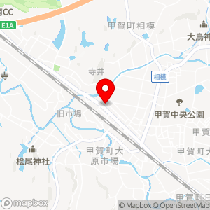 セブンイレブン 甲賀大原市場の地図