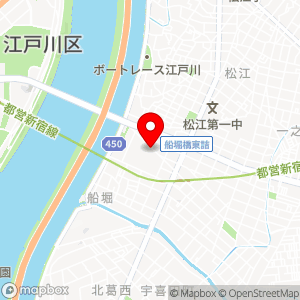ファミリーマート 江戸川船堀一丁目店の地図