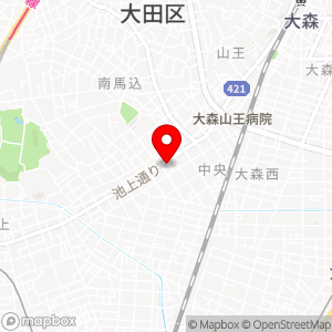 サミット 大田中央店の地図