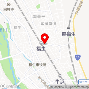 タイムズ 福生駅東口の地図