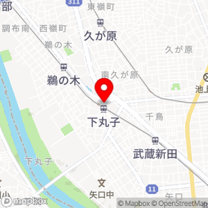 タイムズ 下丸子第4の地図