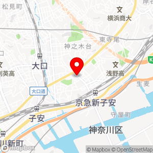 ピエロ 新子安店の地図