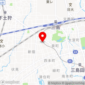 三井のリパーク 三島西若町の地図