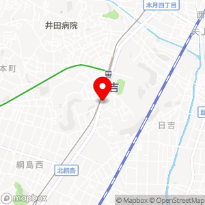 ファミリーマート 箕輪町一丁目店の地図