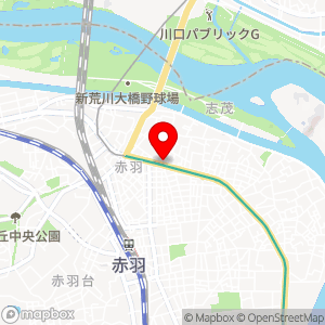 ファミリーマート 赤羽岩淵町店の地図