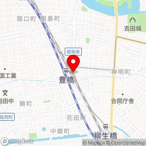 ファミリーマート 新豊橋駅店の地図