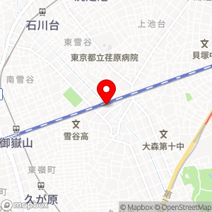 東都パーク 久が原1丁目の地図