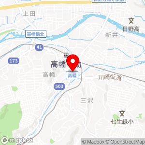 コムパーク 高幡不動第5の地図
