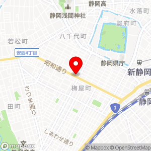 三井のリパーク 静岡屋形町の地図
