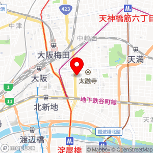 ローソン 太融寺町西店の地図