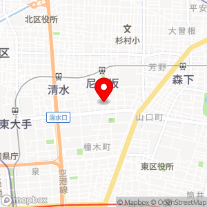 ラッキーパーキング 白壁3丁目の地図