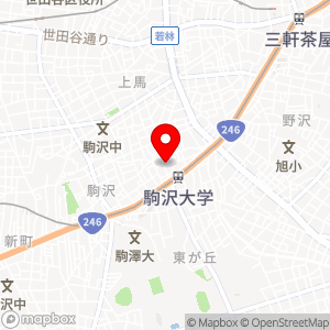 セブン-イレブン 駒沢病院前店の地図