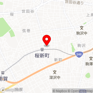 セブン-イレブン 世田谷新町3丁目店の地図
