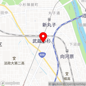 三井のリパーク ららテラス武蔵小杉駐車場の地図