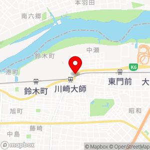セブン-イレブン 川崎大師駅北店の地図