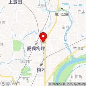 ファミリーマート ZENT梅坪/S店の地図
