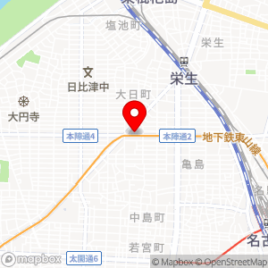 名鉄協商パーキング 本陣通第2の地図