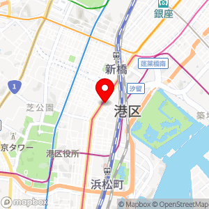 安心お宿 Tokyo woman 銀座汐留店の地図