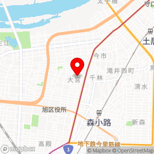 コインパーク 大阪大宮3丁目の地図