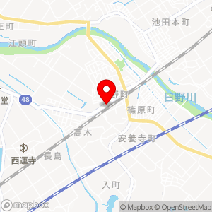 名鉄協商パーキング 篠原駅前の地図