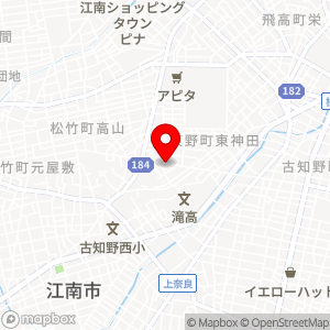 ボーテ 江南東野店の地図