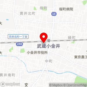 イトーヨーカドー 武蔵小金井店の地図