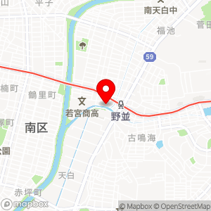 名鉄協商パーキング 野並の地図