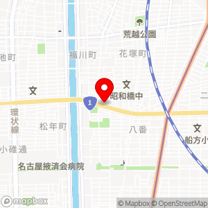ファミリーマート 中川十一番町店の地図