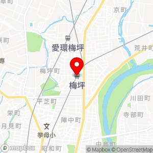 ファミリーマート 梅坪駅店の地図