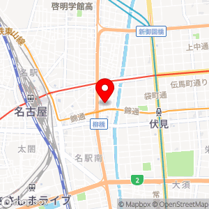 名鉄協商パーキング 錦橋西第2の地図