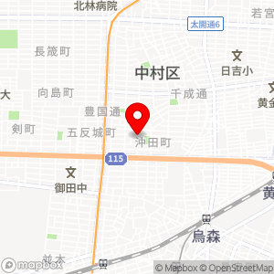 三井のリパーク 沖田町の地図