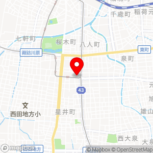 三井のリパーク 富山西町北の地図