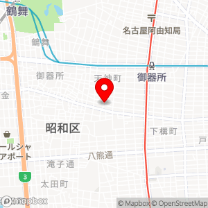 FK恵方町1丁目15パーキングの地図
