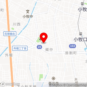 ローソン 小牧郷中一丁目店の地図