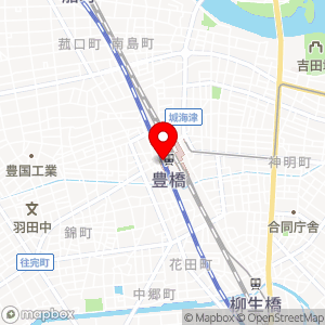 ベルマート キヨスク豊橋幹線口の地図