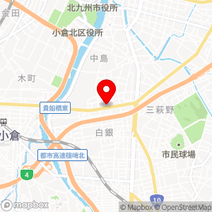 トラストパーク パークプラザ三萩野の地図
