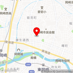 名鉄協商パーキング 岡崎八幡町の地図