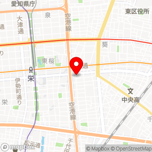 名鉄協商パーキング 新栄1丁目第13の地図