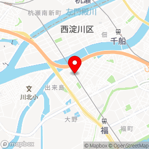 業務スーパー 出来島駅前店の地図