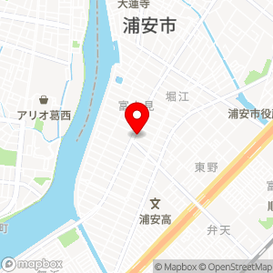 ローソン 浦安富士見店の地図