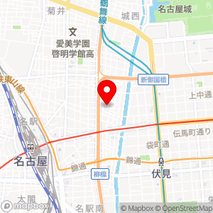 FK那古野1丁目1737駐車場の地図