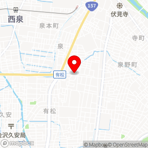 名鉄協商パーキング 金沢弥生の地図